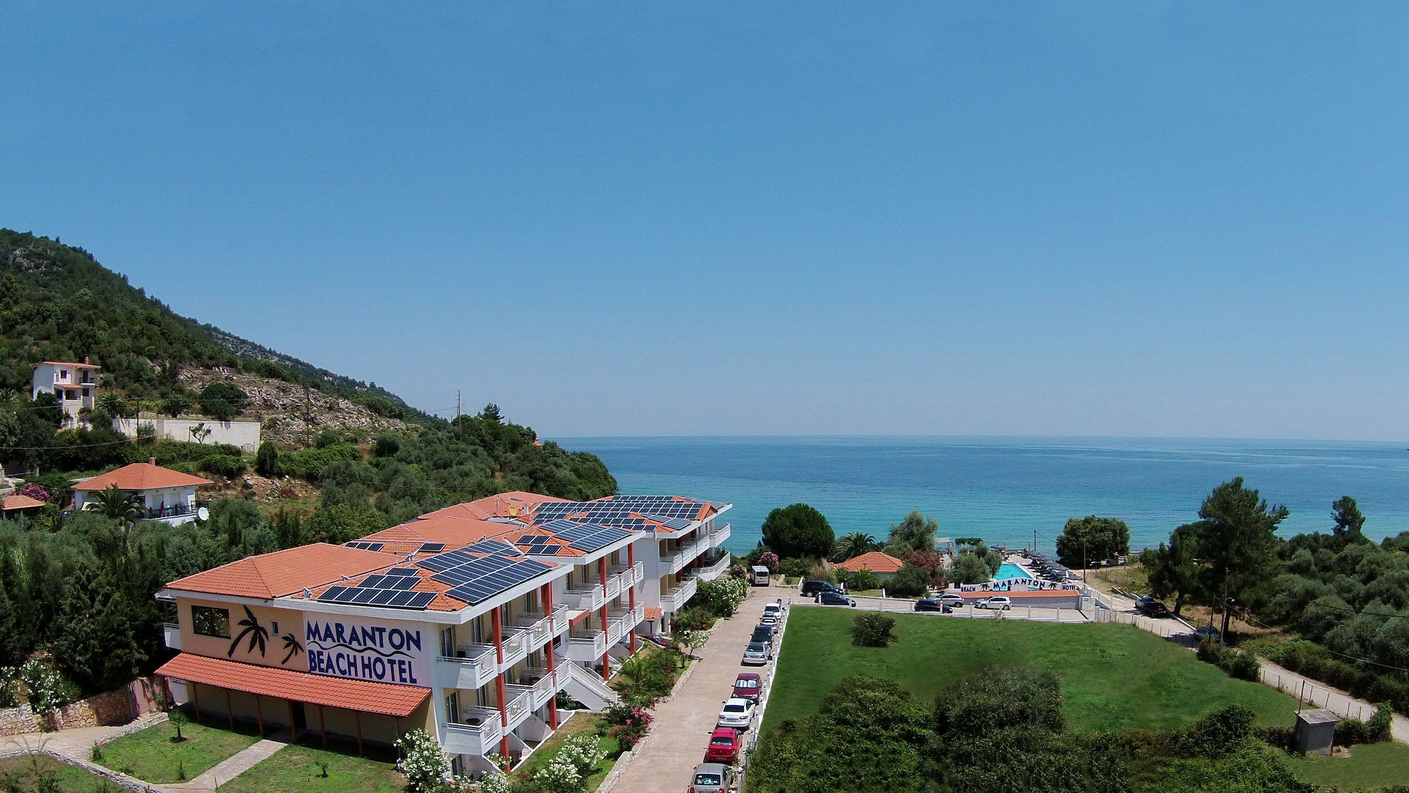 Maranton Beach Hotel Коинира Экстерьер фото